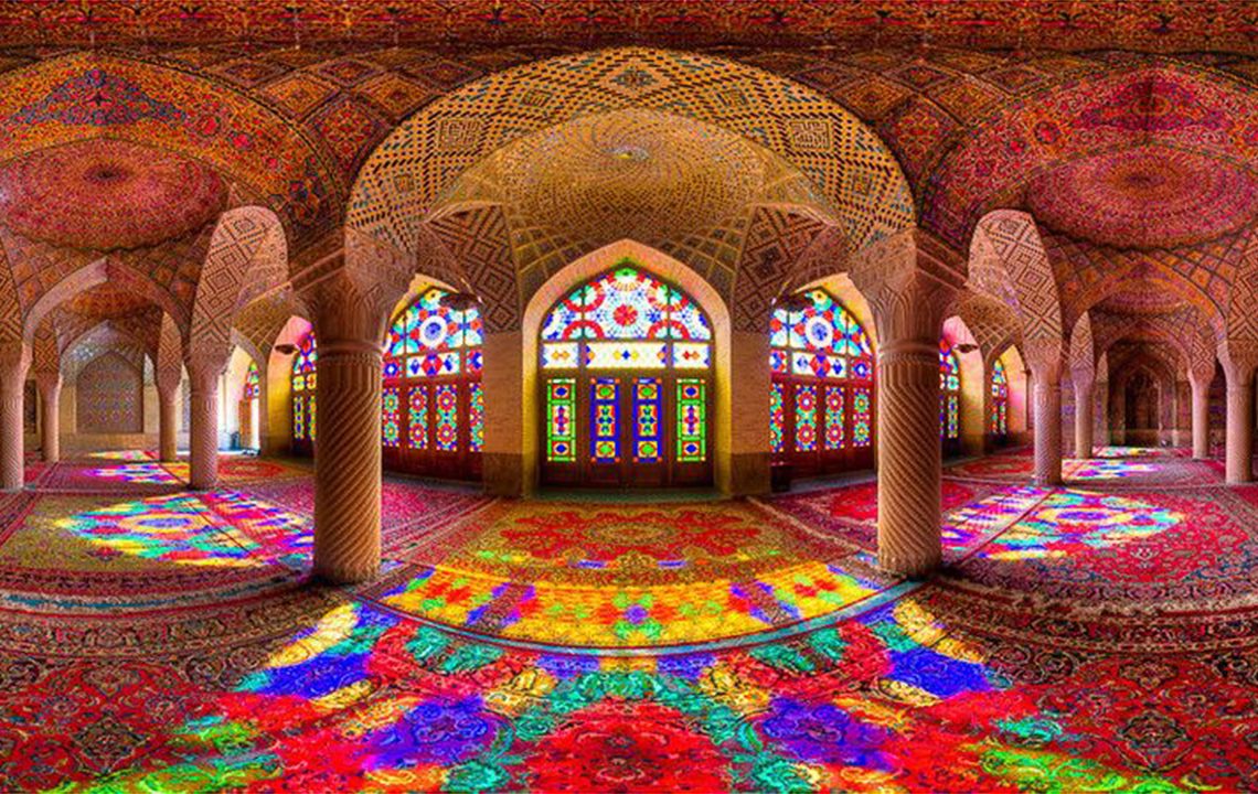 جاهای دیدنی شیراز- مسجد نصیر الملک شیراز