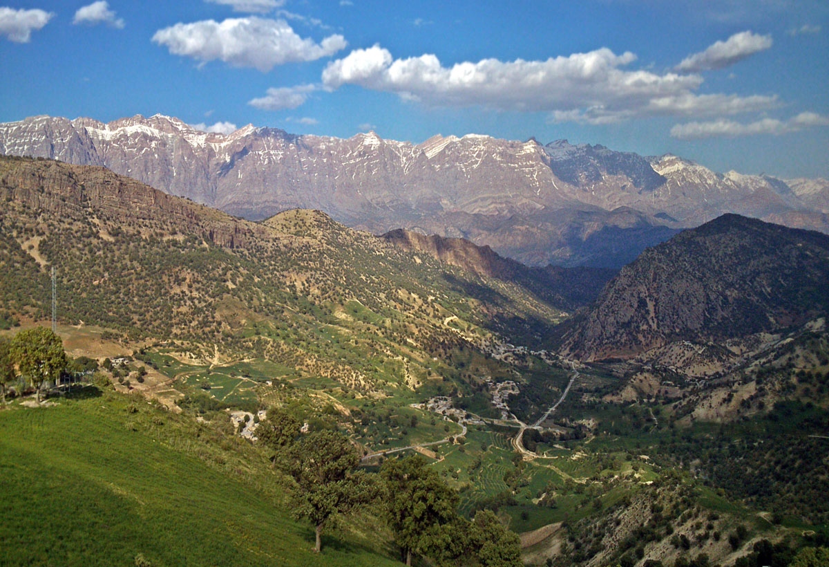 دنا از کوه های ایران