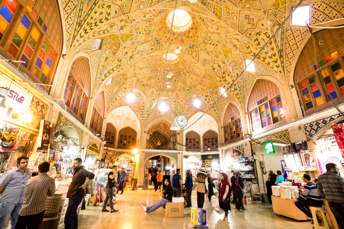 بازار بزرگ تهران از جاهای دیدنی تهران