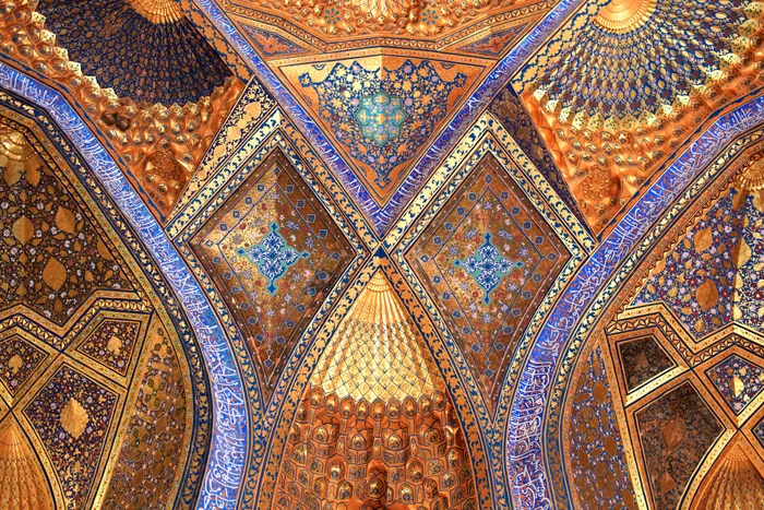 معماری در مسجد گوهرشاد مشهد