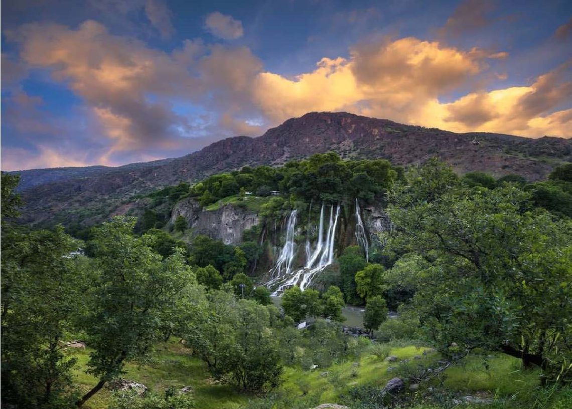 زیباترین آبشارهای ایران 