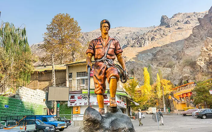 مجسمه دربند تهران