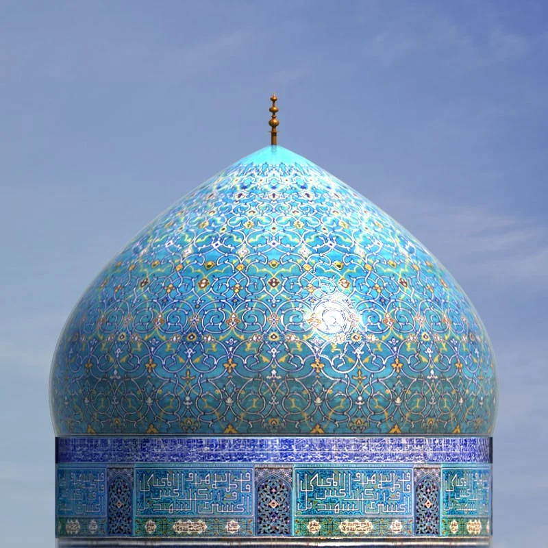 ترک برداشتن گنبد مسجد جامع اصفهان