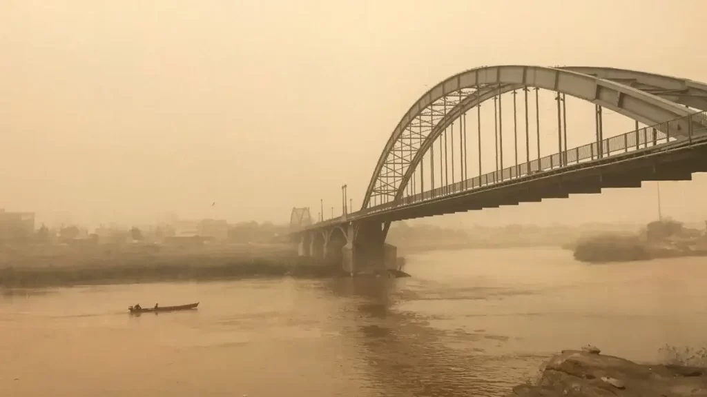 هشدار زرد برای خوزستان: باد و گرد و غبار در راه است!