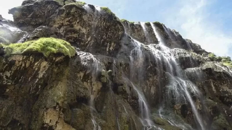 تصاویر آبشار کمر دوغ کهگیلویه و بویراحمد