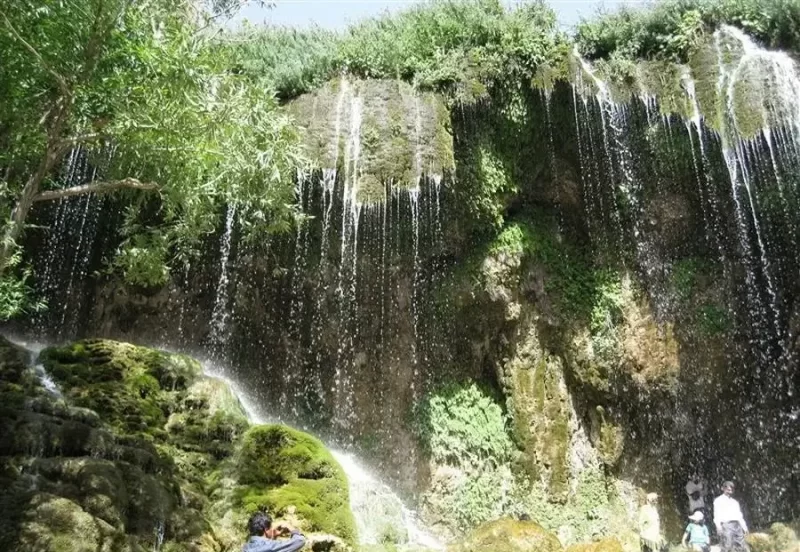 آبشار آسیاب خرابه یکی از جاهای دیدنی رود ارس