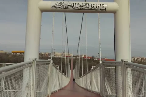 پل معلق مشگین شهر