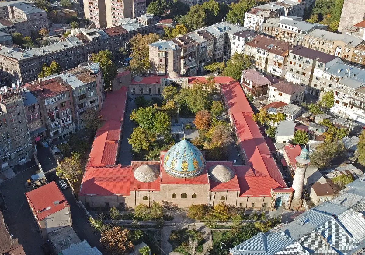 چگونه به مسجد کبود ایروان برسیم؟