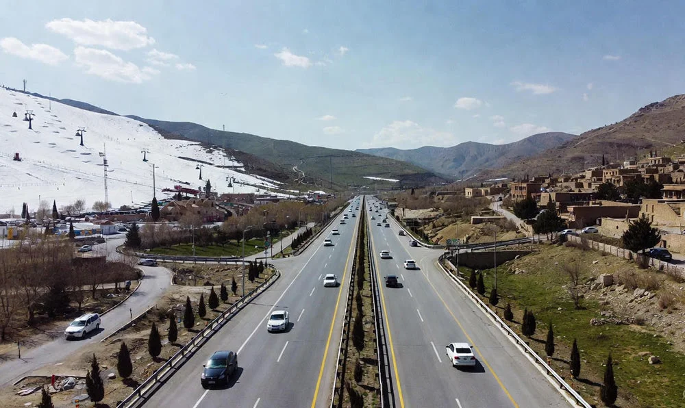 فاصله تهران تا رودهن