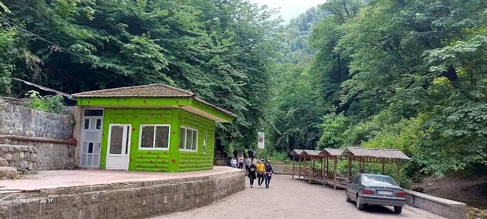 پارکینگ آبشار کبودوال